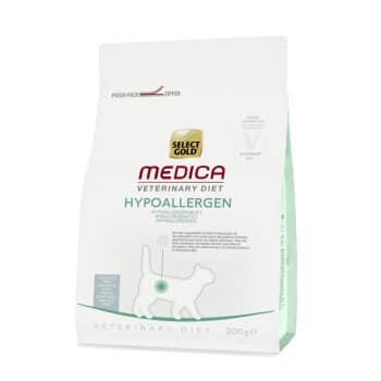 SELECT GOLD Medica Hypoallergénique Croquettes Chat Adulte Insecte et maïs 300 g