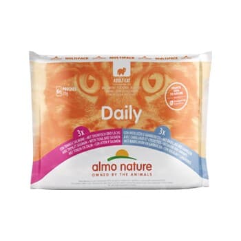 Almo nature Daily Multipack 6 x 70 g Sélection de poisson