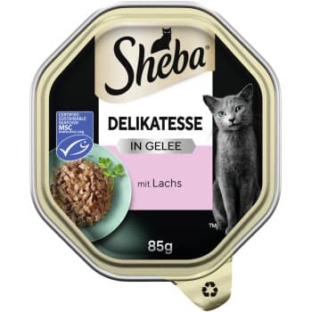 Sheba Délicatesse en gelée Saumon 22x85 g