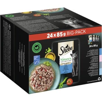 Sheba Variation Nature’s Collection Poisson en Sauce MSC Multipack 24 x 85 g