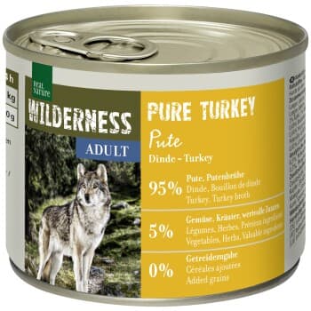 REAL NATURE WILDERNESS Adult Pure Turkey 6x200 g