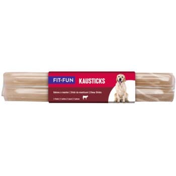 FIT+FUN sticks à mâcher 25 cm 2 x 2 pièces