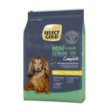 SELECT GOLD Complete Croquettes Chien Senior Mini Poulet 4 kg