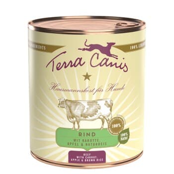 Terra Canis Classic Adult Bœuf aux carottes, pomme et riz naturel 6x800 g