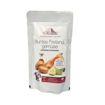 Tackenberg nourriture humide pour chien, Légumes variés de plein champ 7x125 g