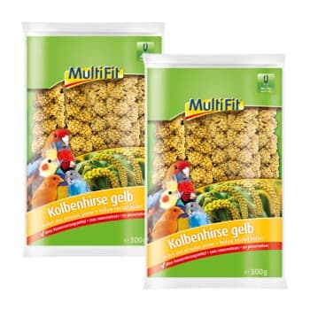 MultiFit Millet en épi jaune 2x300 g