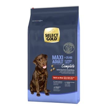 SELECT GOLD Complete Croquettes Chien Adulte Maxi Bœuf 12 kg