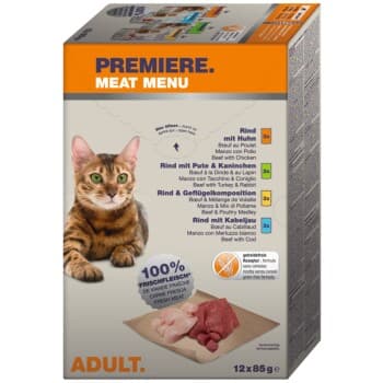 PREMIERE Meat Menu Adult 12 x 85 g