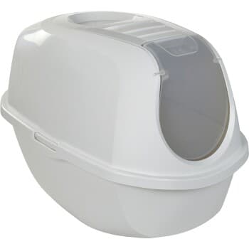 AniOne Bac à litière pour chat Smart Cat blanc