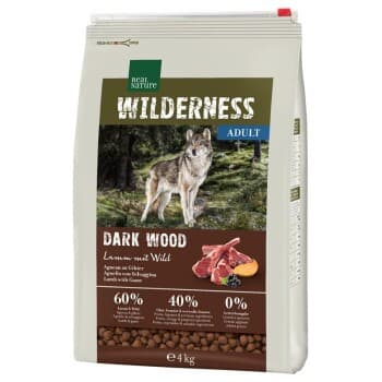 REAL NATURE WILDERNESS Dark Wood Agneau avec Gibier 4 kg