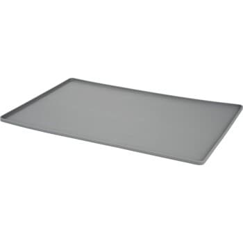 AniOne Tapis en silicone gris clair