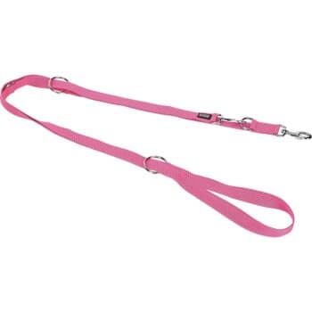 AniOne Laisse Comfort réfléchissante rose S-M, 2 m