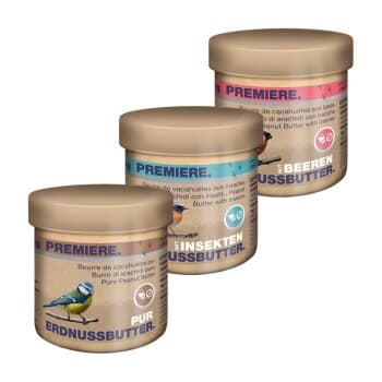 PREMIERE Mélange de beurres de cacahuète 3 x 250 g