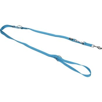 AniOne Laisse Comfort réfléchissante bleu L-XL, 3 m