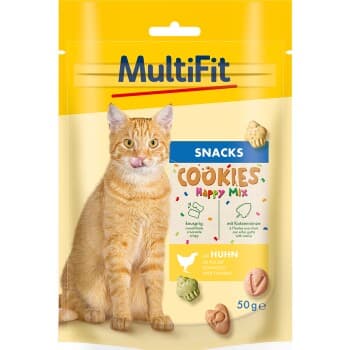 MultiFit Cookies Happy Mix au poulet, 50 g