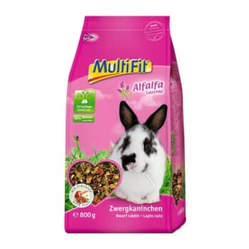 MultiFit Luzerne pour lapins nains 800 g