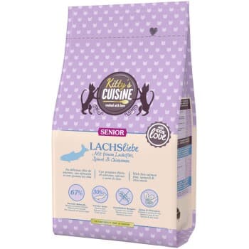 Kitty's Cuisine Croquettes Chat Senior Saumon, Épinard et Graines de chia 2 kg