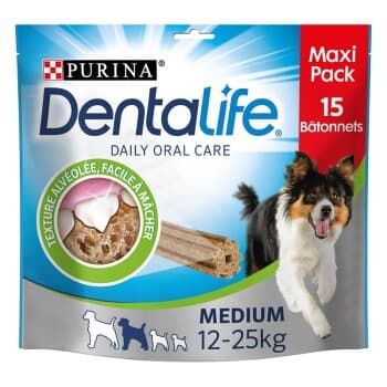 DentaLife Daily Moyen Chien Bâtonnets à mâcher 15 pcs