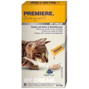 PREMIERE My Cream Poulet & myrtilles 66x15 g