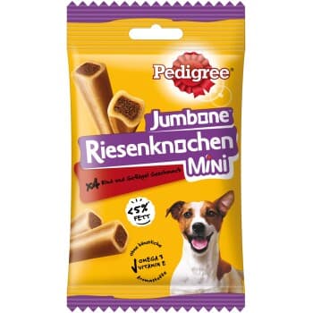 Pedigree Jumbone Os géant Mini au bœuf et à la volaille 8 x 4 morceaux
