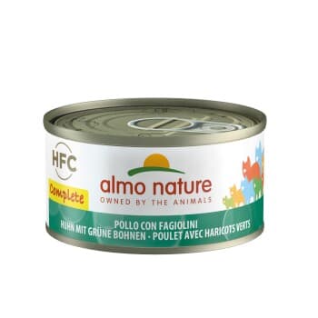 Almo nature Complete HFC au poulet et aux haricots verts 24x70 g