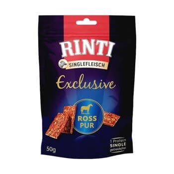 RINTI Singlefleisch Exclusive Snack Pur 2x50 g Cheval