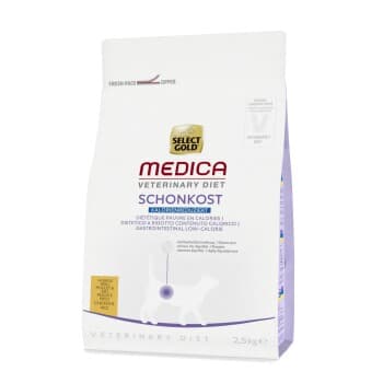 SELECT GOLD Medica Diététique Pauvre en Calories Croquettes Chat Adulte Poulet et riz 2,5 kg