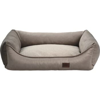 more LIFESTYLEPETS Couchage à Mémoire de Forme Chien Panier Larvik Gris M