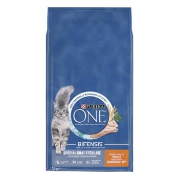 Purina ONE Croquettes pour Chat Stérilisé au Poulet 7,5 kg