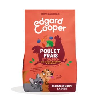 Edgard & Cooper Croquettes Chien Senior Grande Taille 12kg
