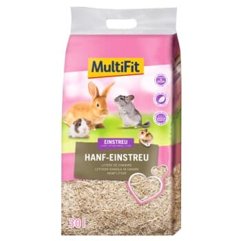 MultiFit Litière de chanvre 2x30 l