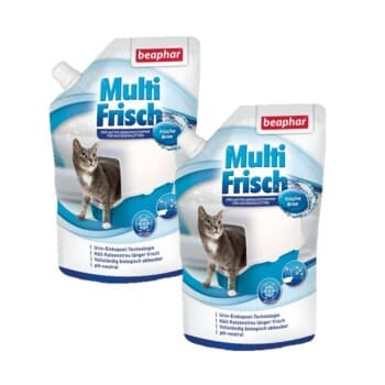 Beaphar Multi-Fraîcheur pour bacs à litière 400 g 2 Brise fraîche