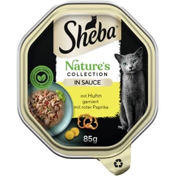 Sheba Nature ́s Collection en sauce Poulet au poivron 22x85 g