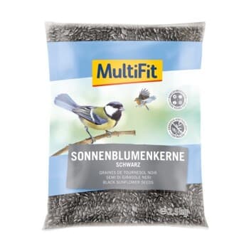 MultiFit Graines de tournesol noir 2,5 kg