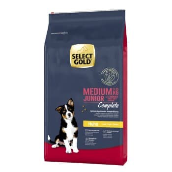 SELECT GOLD Complete Croquettes Chiot Medium Poulet 12 kg
