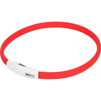AniOne Anneau lumineux en silicone orange L-XXL