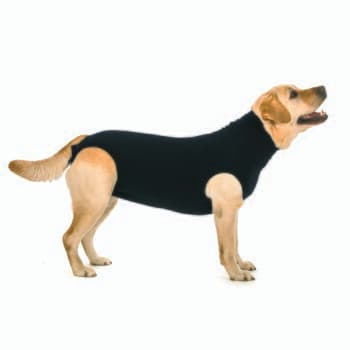 Trovet Body pour chien Recovery Suit noir XL