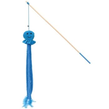 AniOne Canne à pêche pour chat méduse