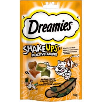 Dreamies ShakeUps Délice de volaille 6x55 g