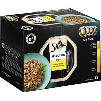 Sheba Multipack Selection en sauce variation volaille 12x85 g