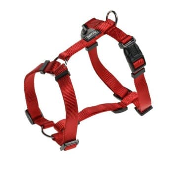 AniOne Harnais en nylon classique rouge XS
