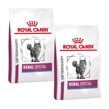 ROYAL CANIN Veterinary Renal Special Croquettes Chat 2x4 kg