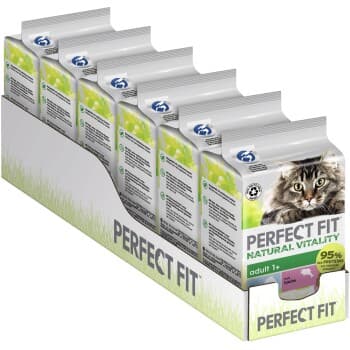 PERFECT FIT Natural Vitality 6 x 6 x 50 g Poisson de haute mer et saumon