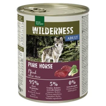REAL NATURE WILDERNESS Adult PURE HORSE Cheval 6x800 g