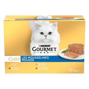 GOURMET GOLD Mousselines 12x85g
