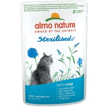 Almo nature Stérilisé Cabillaud 30x70 g