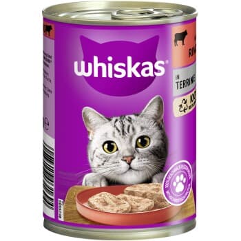 Whiskas AdultTerrine Bœuf 12x400 g