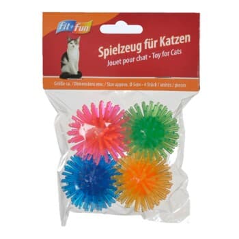 FIT+FUN Jouet balles-hérissons lot de 4