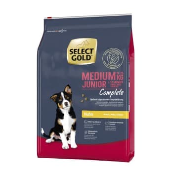 SELECT GOLD Complete Croquettes Chiot Medium Poulet 4 kg