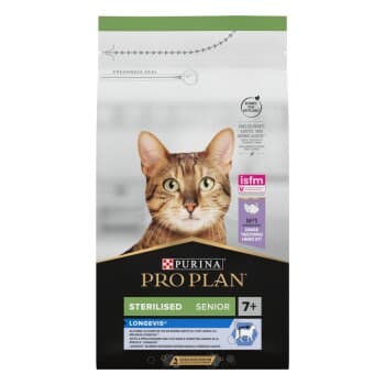 PRO PLAN Sterilised senior 7+ Longevis riche en dinde 1,5 kg